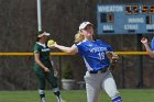 Softball vs Babson  Wheaton College Softball vs Babson College. - Photo by Keith Nordstrom : Wheaton, Softball, Babson, NEWMAC